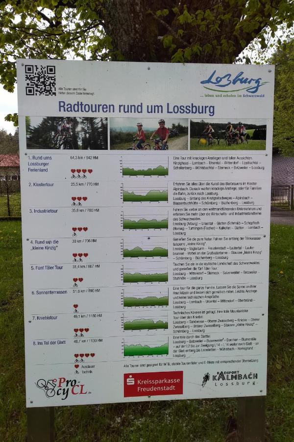 Loßburg Tiny-Ferienhaeusle Casa Wendyヴィラ エクステリア 写真